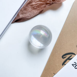 Crystal ball bracket-transparent Aurora Ball