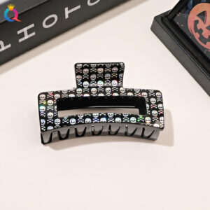 8.5cm Square-black skull / Qiyue factory direct sales