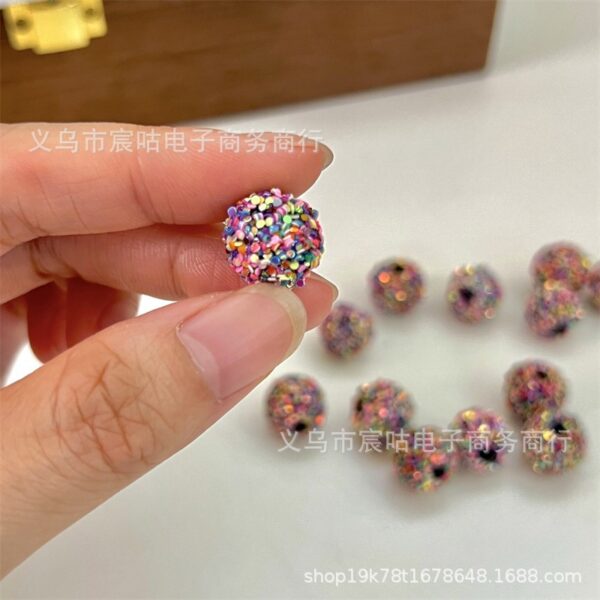 Wholesale Acrylic Colorful Sequin Balls