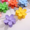 Wholesale Plastic Big Flower Hair Clip