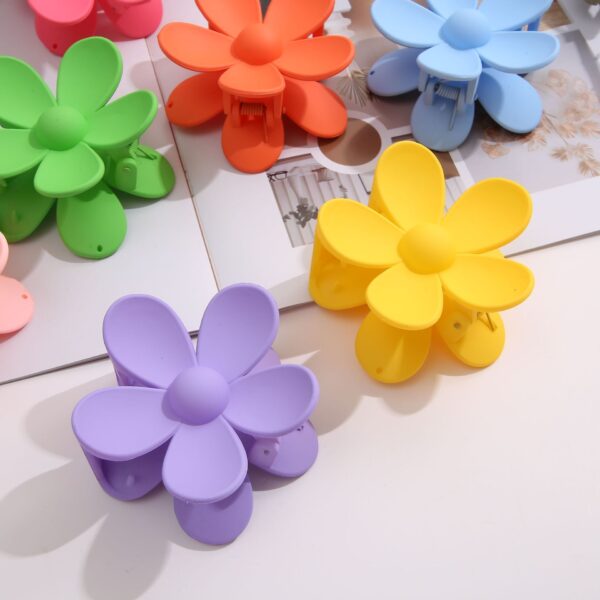 Wholesale Plastic Big Flower Hair Clip