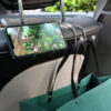 Wholesale Diamond Inlaid Seats Headrests Multifunctional Hooks Concealed Storage Stainless Steel Hooks