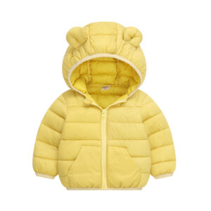 Bright yellow (solid color pocket ears) / 100cm