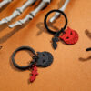 O1CN01lYcEOa1bFjkLcJ9pk_2857743436-0-cib Wholesale Halloween Bat Couple Zinc Alloy Keychain