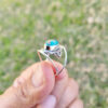 O1CN01lZzPHa1fCJ8kaous3_4260613970-0-cib Wholesale Bohemian Vintage Turquoise Alloy Rings