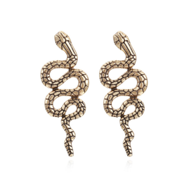 Wholesale Vintage Snake Alloy Earrings