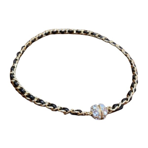 Wholesale Splicing Leather Cord Magnets Necklaces