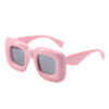 Wholesale Y2K Square Large Frame PC Women's Sunglasses