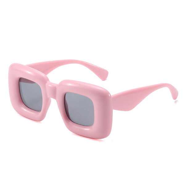 Wholesale Y2K Square Large Frame PC Women's Sunglasses
