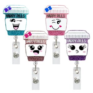 O1CN01lgPG781E0PPF7whiY__2129230289-0-cib Wholesale Colorful Medicine Bottle Medical Acrylic Retractable Badge Scroll Keychain