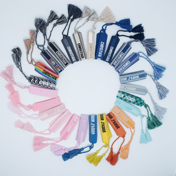 Wholesale Mother's Day MAMA Fabric Woven Bracelet