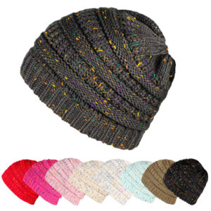 Wholesale Woolen Hat Ponytail Hat Knitted Hat