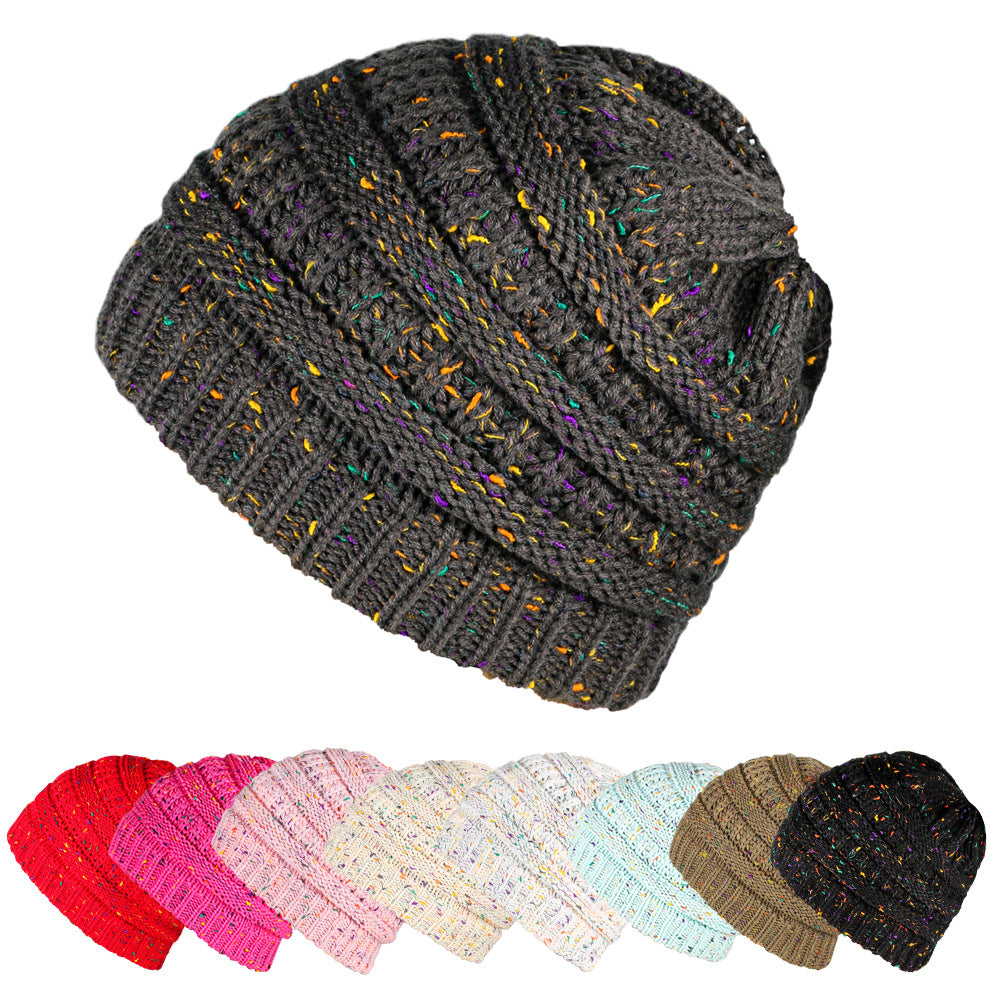 Wholesale Woolen Hat nytail Hat Knitted Hat