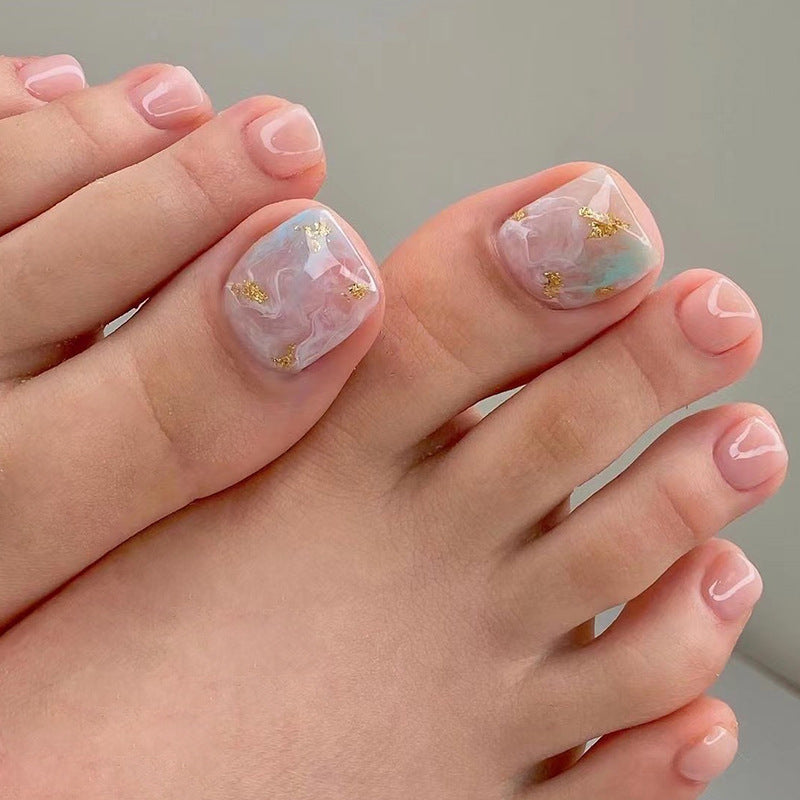 Wholesale Blue Green Pink Printed Foot Armor