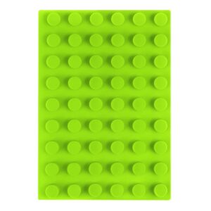 A6 dot grid notebook (green) - button color random