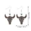 O1CN01lku45D1ftMXkXFmik_3172764064-0-cib Wholesale Western Cowboy Style Bull Head Color Leather Diamond Retro Earrings