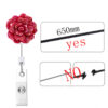 O1CN01loCbBg1DSyFxxn0gx_971130216-0-cib-1 Wholesale Badge Reels Shiny Flowers Acrylic Retractable Keychains
