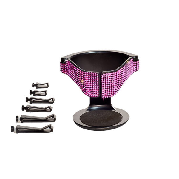 Wholesale ABS Bracket Car Beverage Bottle Storage Rack