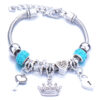 O1CN01lp2cUr1Fdcmg5ISml_2200735560510-0-cib Wholesale Zinc Alloy Beaded Crown Pendant Bracelet