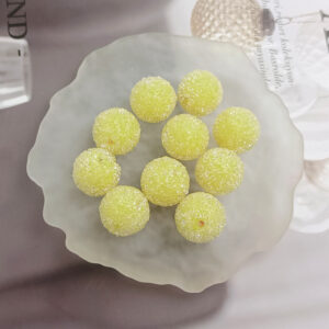 C2 Yellow / 1 grain/16MM straight hole (100 grains/bag of rhinestones on the surface are recommended to be taken in multiples of 100)