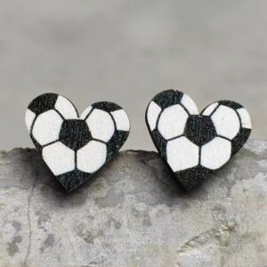 Heart-shaped football
