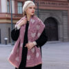 Wholesale Love Printed Mid-length Warm Autumn and Winter Scarf