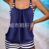 Wholesale Printed Boxer Plus Size Bikini Polyester Swimwear