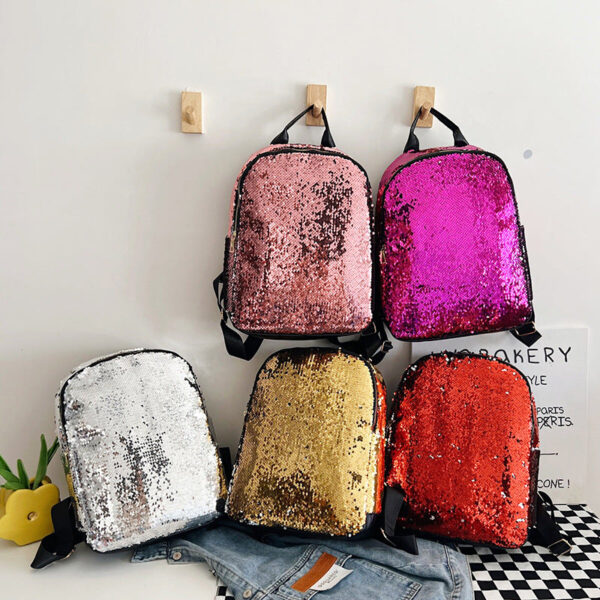 O1CN01lv5Uwg1qF1HoSS9Ur__2209504865465-0-cib Wholesale Nylon Backpacks with Glitter and Large Capacity Travel Backpacks
