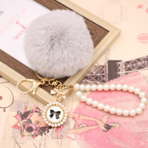 Light gray / Pearl Bow