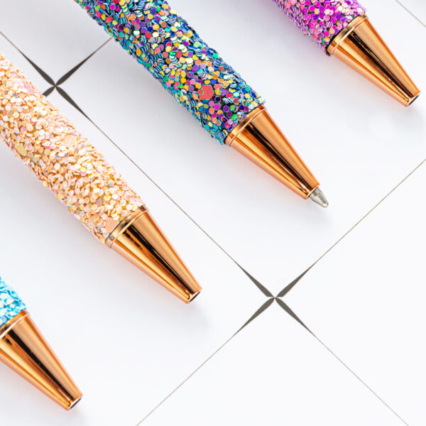 O1CN01lxclxf1cHOhdggXDH_933993575-0-cib Wholesale Multi-color Sequin Metal Pens