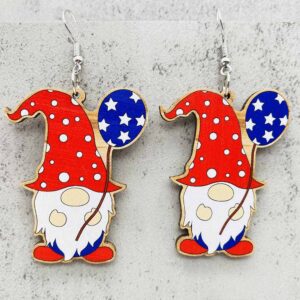 JE1323B / Wooden earrings