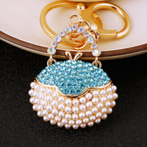 Round Pearl Bag Blue / Single OPP bag packaging