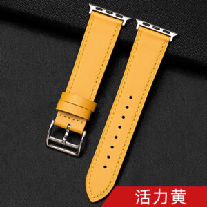 Vitality yellow (double-sided first layer cowhide★Including connector) / Dial size 42 (1st-3rd generation)/44/45/49mm