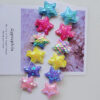 Wholesale 12 Piece Sequin Love Star Crown Hairpin Set