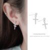 O1CN01m3JgqL1FUT95ija4y_2053730490-0-cib Wholesale S925 Cross Sterling Silver Earrings