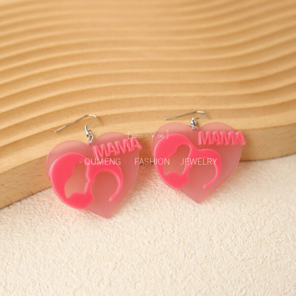 O1CN01m4fdlt1tTAP8sPIor_2207988525902-0-cib Wholesale Mother's Day Acrylic Earrings