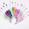 Wholesale Beadable Pen Irregular Gravel Rhinestones DIY Pens