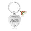 Wholesale Teacher's Day Stainless Steel Keychain Thanksgiving