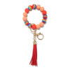 Wholesale Candy Color Bracelet Silicone Keychain