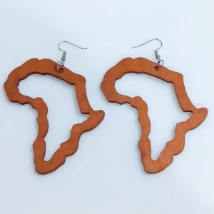 8cm map Brown Coffee
