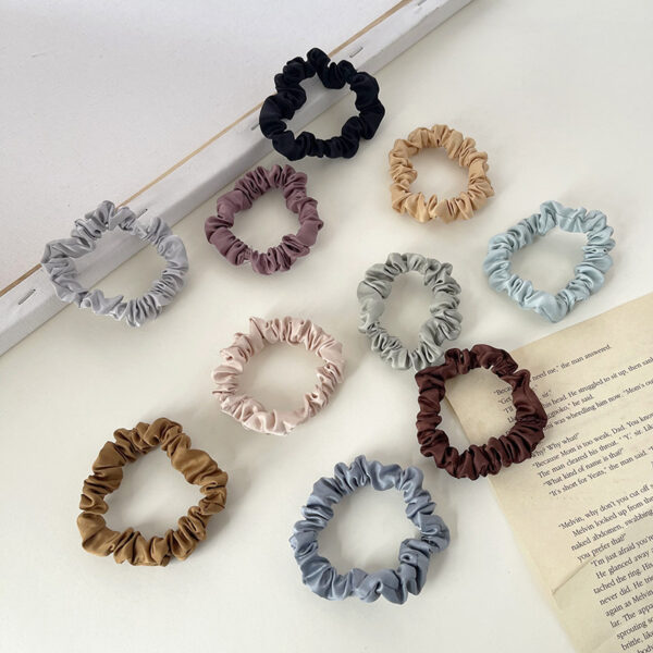 O1CN01mBrHgL1FdcigvBt25_1094600510-0-cib Wholesale Solid Color Satin Small Hair Tie