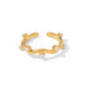 O1CN01mCBGJi2ElaDFk7PWp_2210913638785-0-cib Wholesale Gold Plated Pearl Stainless Steel Rings