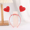 Wholesale Fabric Sequin Heart Headband