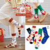 O1CN01mDfMHX27HcvldVLvQ_2201479467772-0-cib Wholesale Christmas Socks Snowman Santa Claus Cartoon Mid-calf Socks