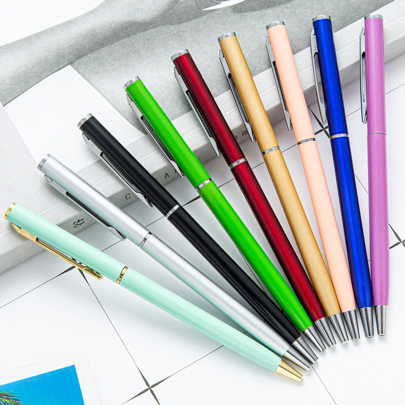 Wholesale Metal Minimalist Ballint Pens