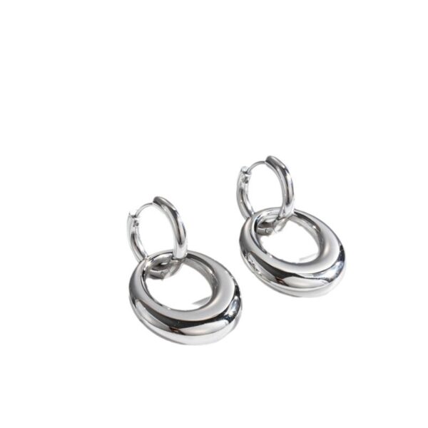 O1CN01mE7Zdd1myaK5vizdq_2215911815023-0-cib Wholesale 18K Real Gold Stainless Steel Round Earrings