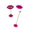 O1CN01mGCQNc1TX7upsuYrv_2208880022391-0-cib Wholesale Retro Simple Personalized Creative Lips Diamond Set Versatile Long Earrings