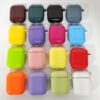 Wholesale Glossy Candy Solid Color TPU Earphone Case