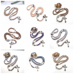 O1CN01mHkJEG1qg2rJLs9jS__3253855524-0-cib Wholesale Ceramic Rose Glass Pearl Pendant Men's and Women's Versatile Sweater Chain