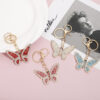 O1CN01mI3co31HVV1UeW663__2215457310763-0-cib Wholesale Zinc Alloy Full Diamond Crystal Butterfly Keychain